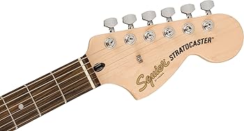 ギター Squier Affinity Stratocaster large head Amazon.com: Fender Squier Affinity Stratocaster HSS Electric